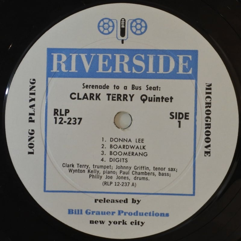 Clark Terry Quintet ‎– Serenade To A Bus Seat