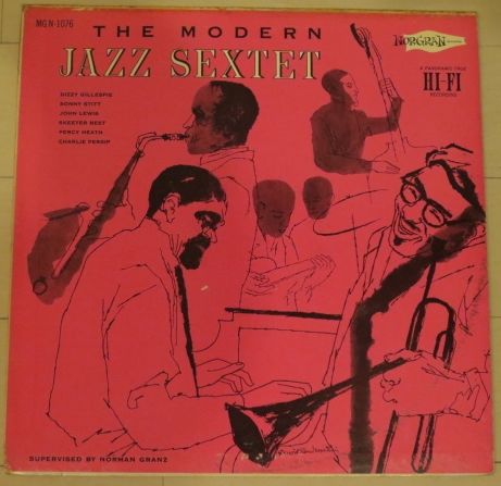 Dizzy Gillespie / The Modern Jazz Sextet (Norgran MG N-1076) mono
