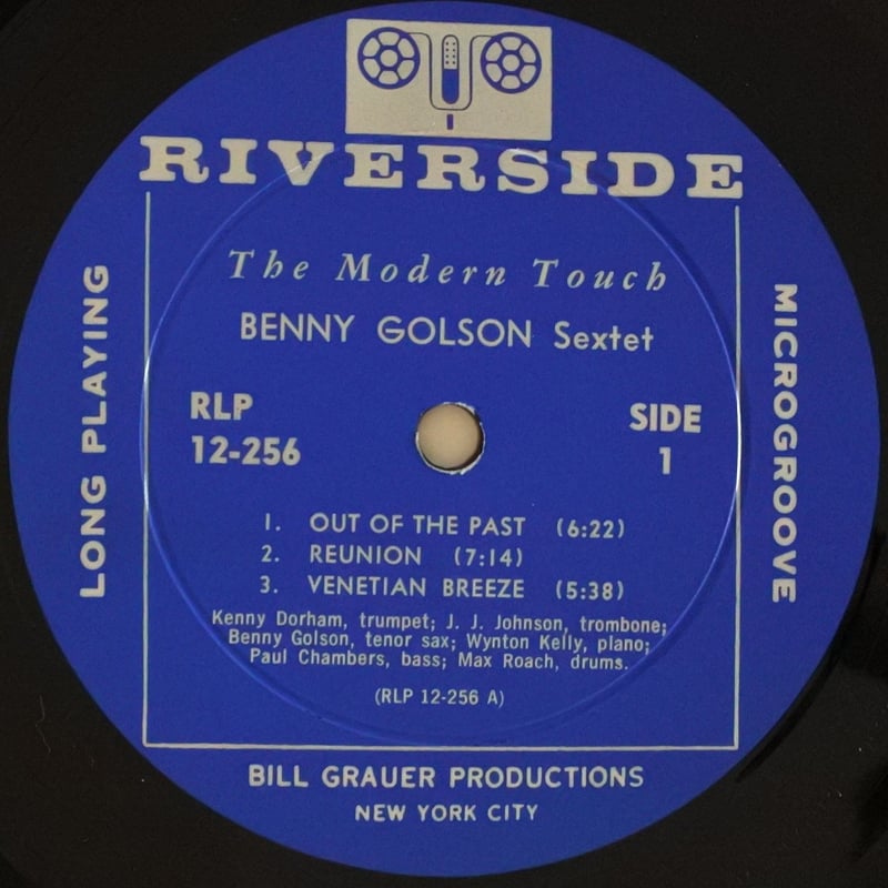 Benny Golson Sextet ‎– The Modern Touch（Riversi