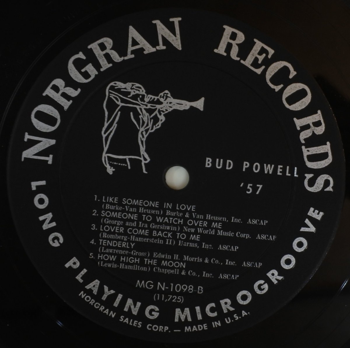 Bud Powell ‎– Bud Powell '57 （Norgran Records