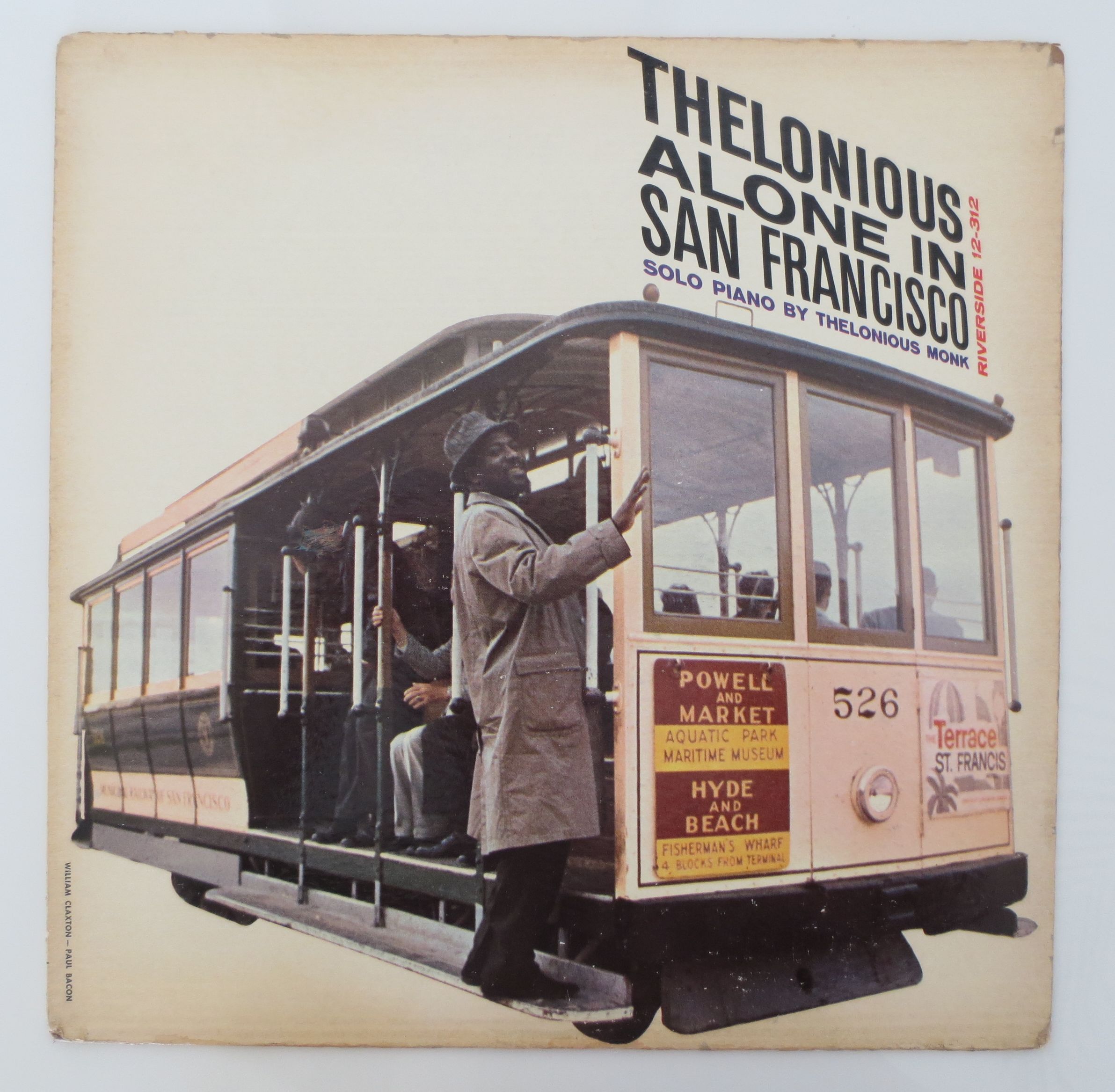Thelonious Monk ‎– Thelonious Alone In San Fran