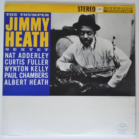 Jimmy Heath Sextet  ‎– The Thumper （Riverside Records ‎– RLP 1160）stereo