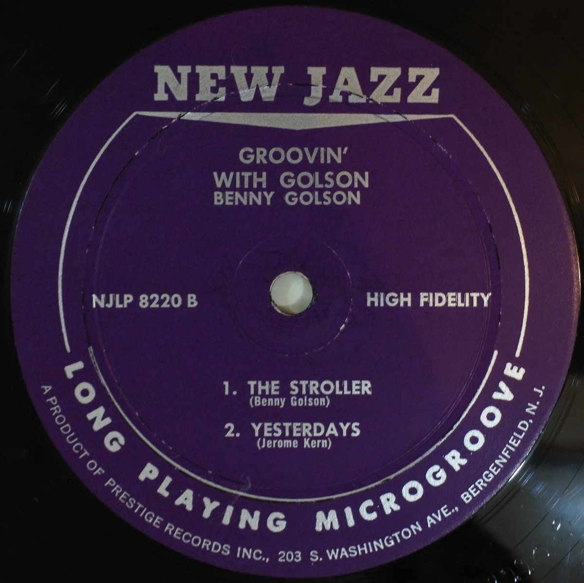 Benny Golson ‎– Groovin