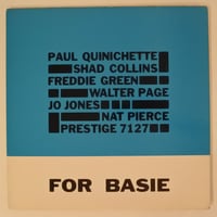 Paul Quinichette ‎– For Basie（Prestige ‎– Prestige 7127）mono