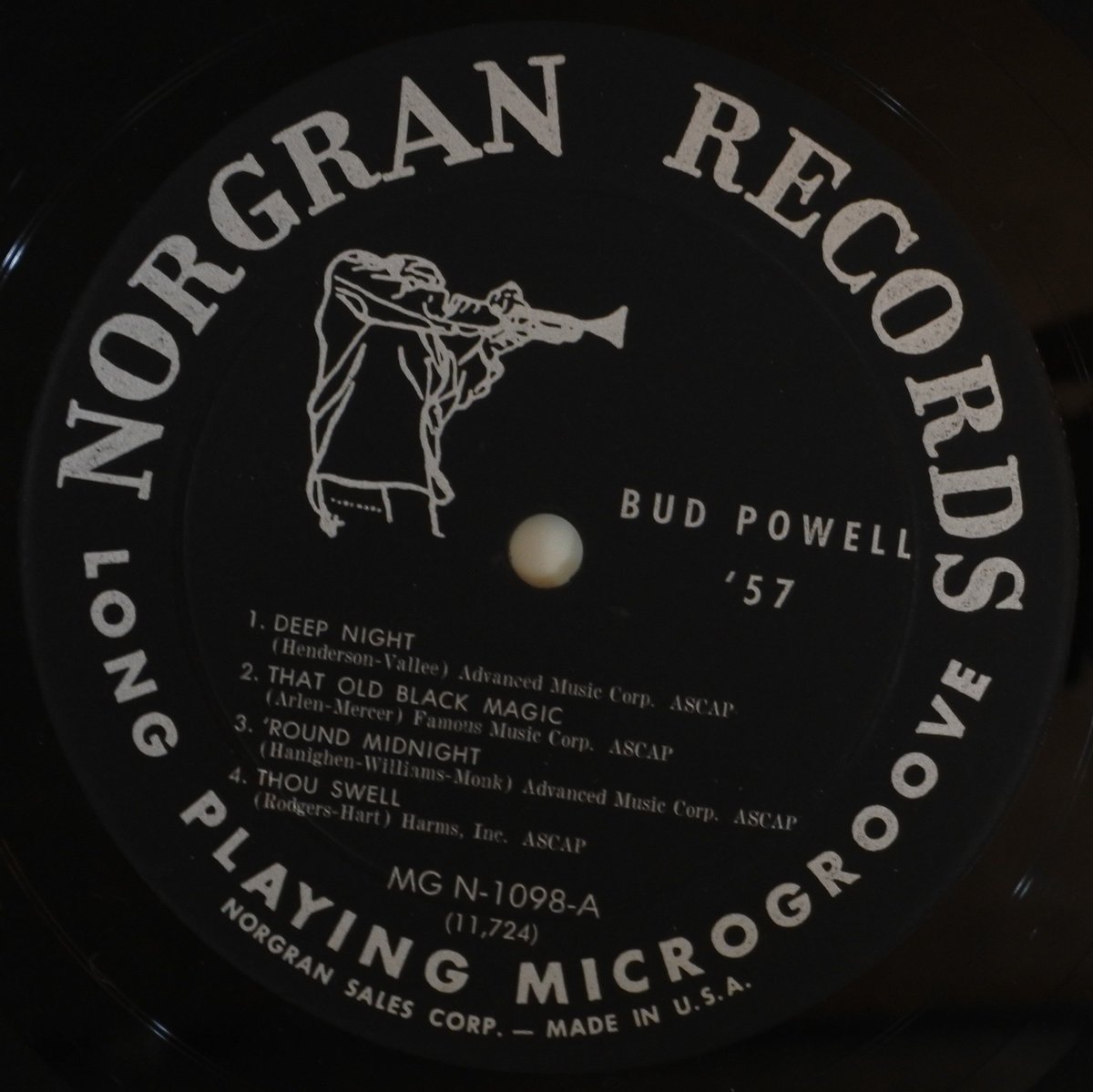 Bud Powell ‎– Bud Powell '57 （Norgran Records