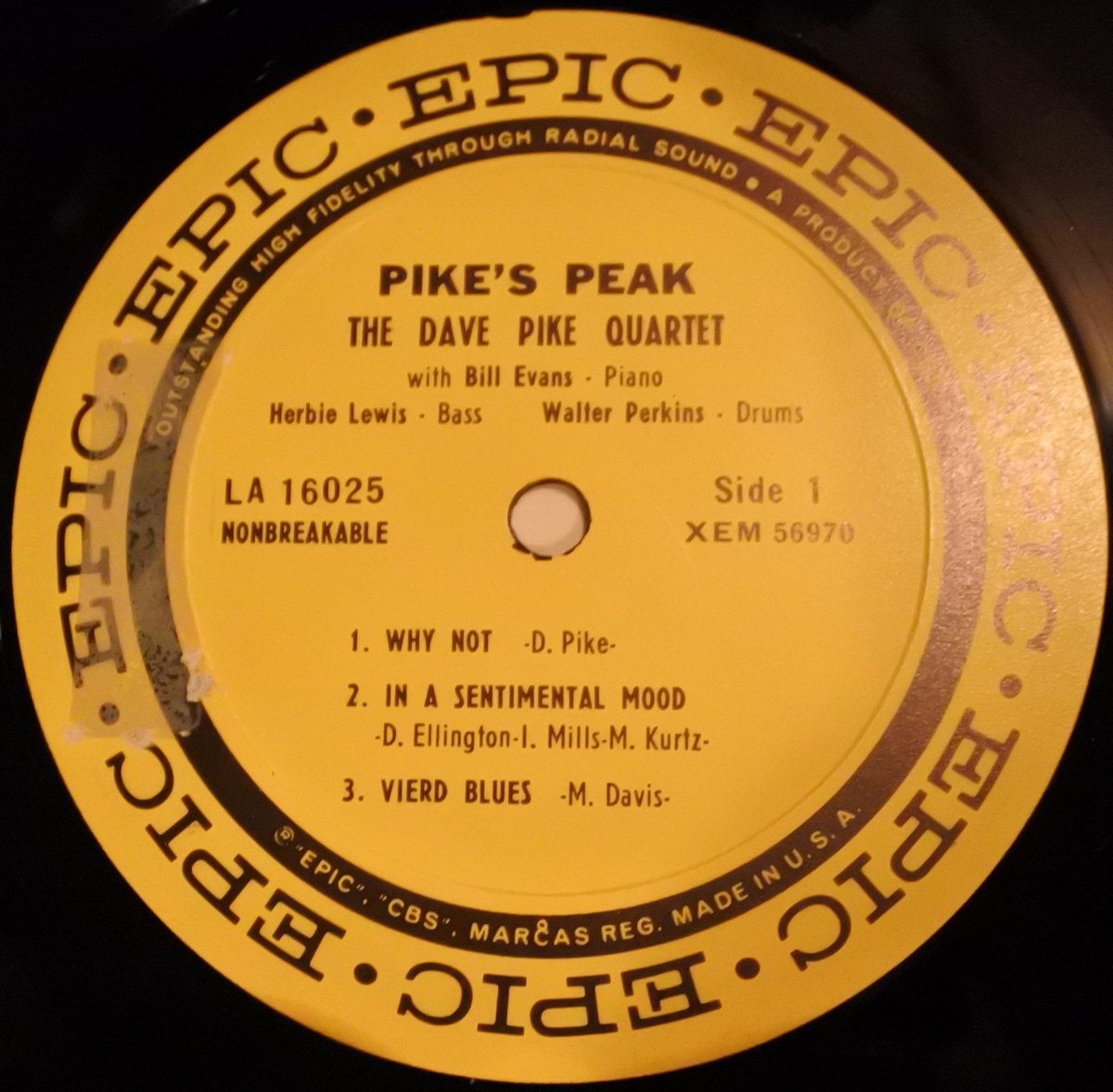 Dave Pike Quartet Pike's Peak 180g重量盤LP Dave Pike Quartet / Pike's Peak （デイブパイク／パイクズピーク