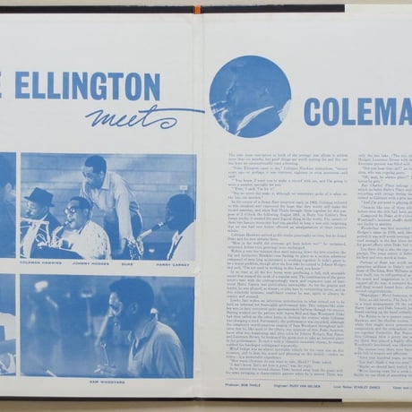 Duke Ellington / Duke Ellington Meets Coleman Hawkins (Impulse! A-26) mono