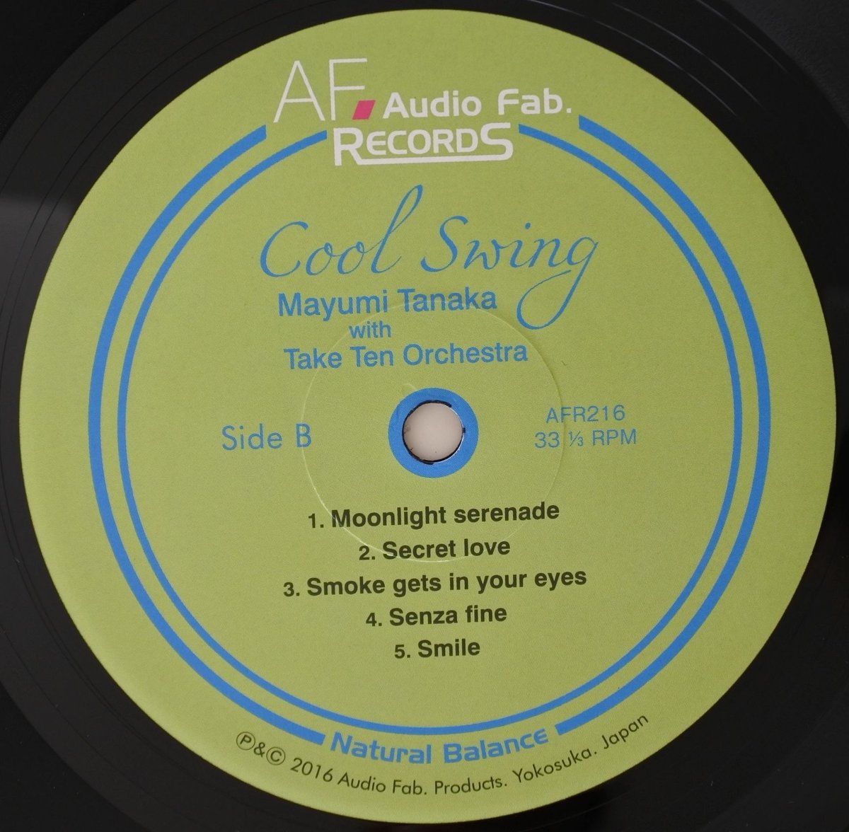 Mayumi Tanaka - Cool Swing（Audio Fab. Records A