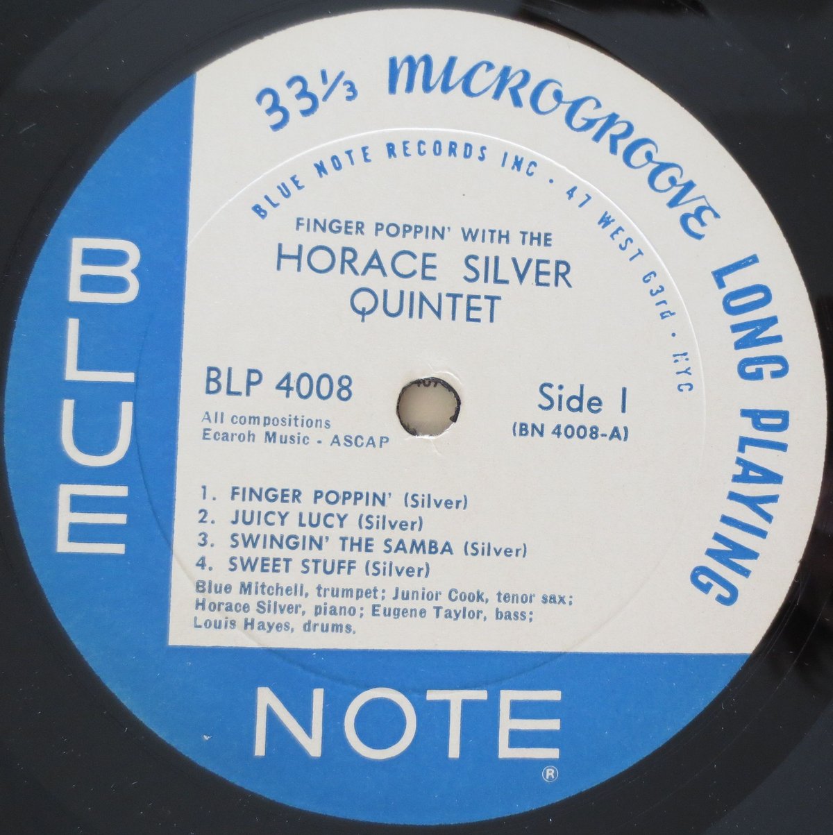 The Horace Silver Quintet / Finger Poppin' With