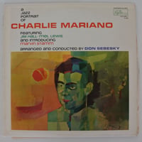 Charlie Mariano  ‎– A Jazz Portrait (Regina Records R286 ) mono