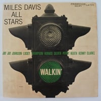 Miles Davis  ‎/ Walkin'  (Prestige 7076 ) mono