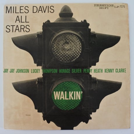 Miles Davis  ‎/ Walkin'  (Prestige 7076 ) mono