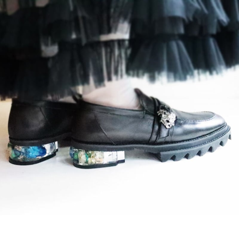 狼の刃」Black 4日以内発送 25cm 1点のみ | MABATAKI 美雨