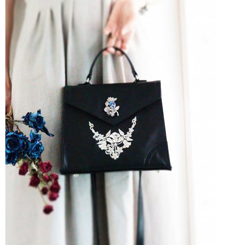 オフィーリア オフィーリアの目覚め＃02 (ご予約商品）Black×Silver 刺繍 | MABATAK