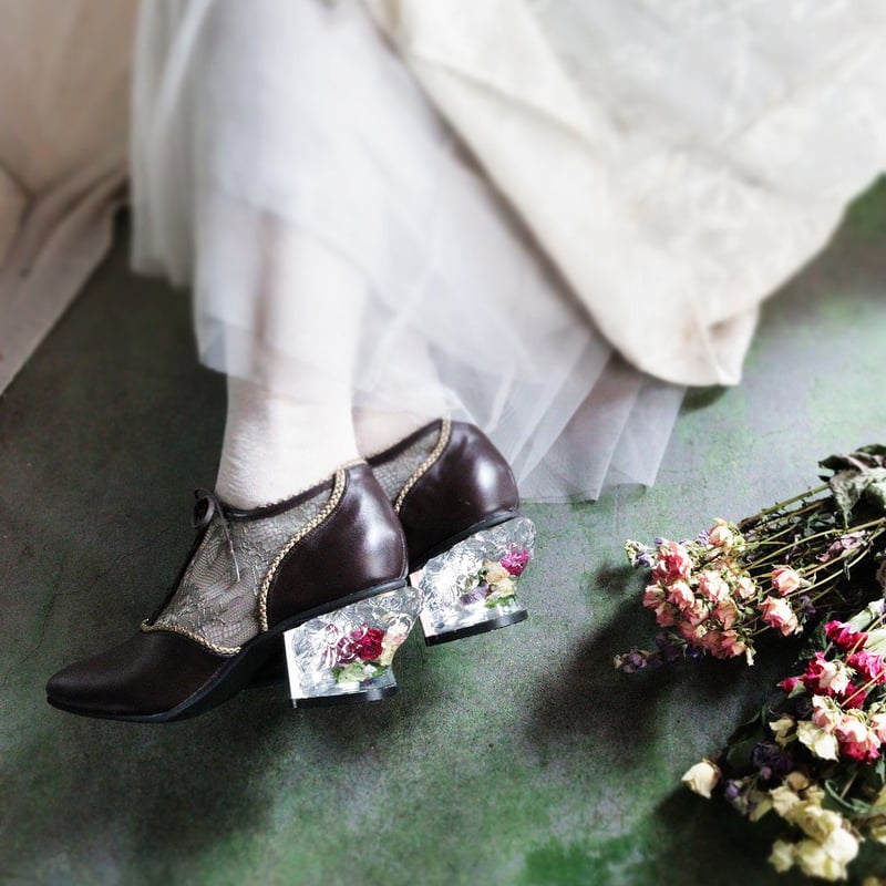 ご予約商品「ルネ・ラリックに魅せられて 」ランジェリーBrown×薔薇の