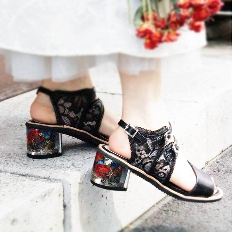 shoes「ランジェリー」 3足のみ再販売 | MABATAKI 美雨(マバタキミウ）