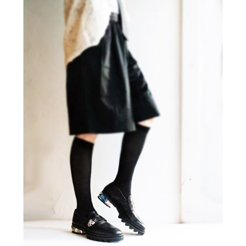 狼の刃」Black 4日以内発送 25cm 1点のみ | MABATAKI 美雨