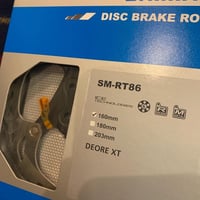 シマノXT 6Hディスクローター SM-RT86S 160mm 6H Rotor Ice-Tech