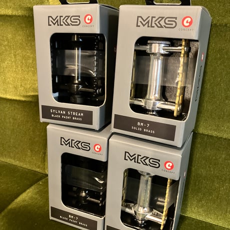 MKS BM-7 Black brass & Brass Pedal by simworks
