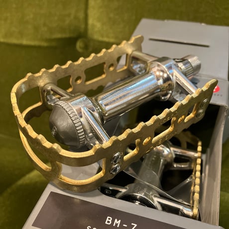 MKS BM-7 Black brass & Brass Pedal by simworks