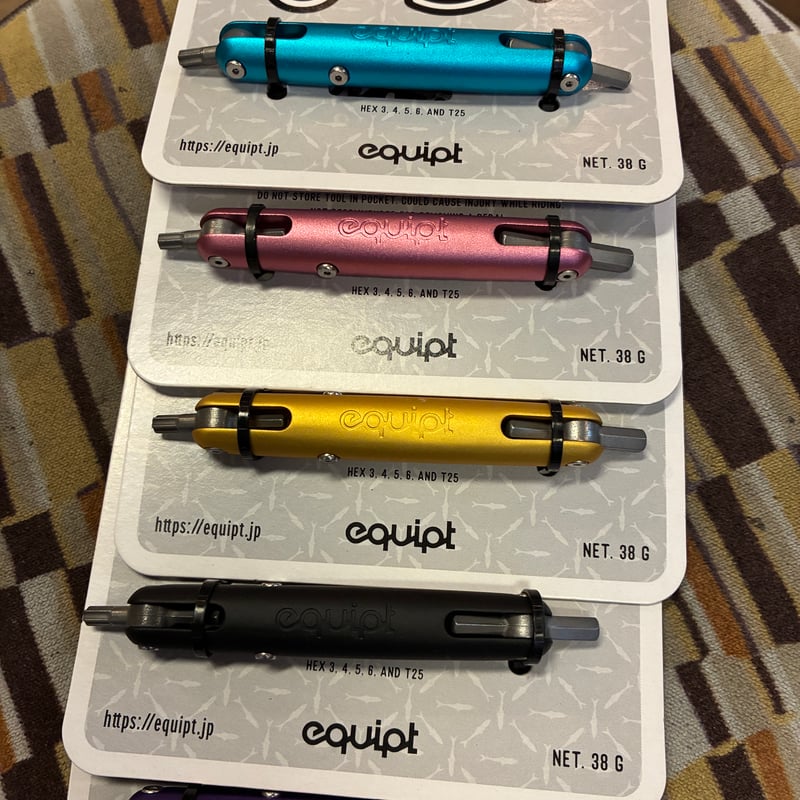 equipt サーディン レッド 携帯工具 新品未使用 equipt サーディン レッド 携帯工具 - メルカリ