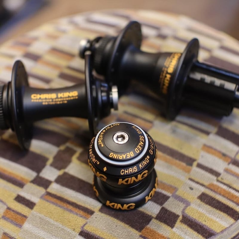 CHRIS KING No Thread Set two tone BLK X GLD 1 1 CHRIS KING No Thread Set two tone BLK X GLD 1 1