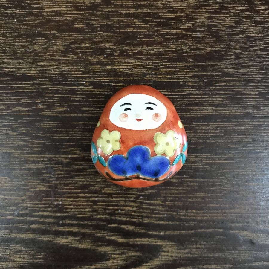 九谷焼 だるま様 九谷焼 姫だるま 白（中） : 北山堂 - 通販 - Yahoo!ショッピング