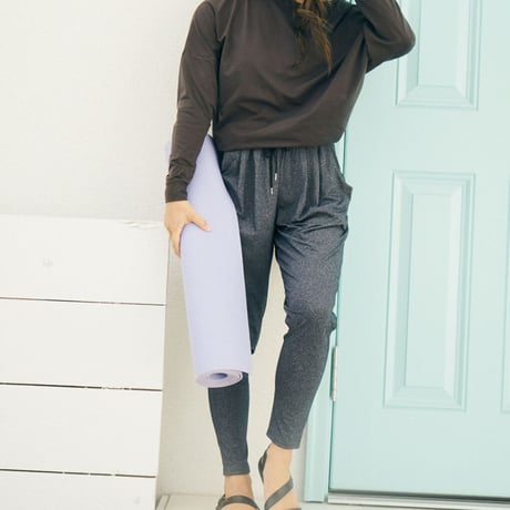 ヨガパンツ　【42W02-02A】/MAKA-HOU　Yoga Pants