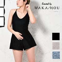 キャミソール型ワンピース水着　【26W03-02S】　Exceed/ Camisole all-in-one