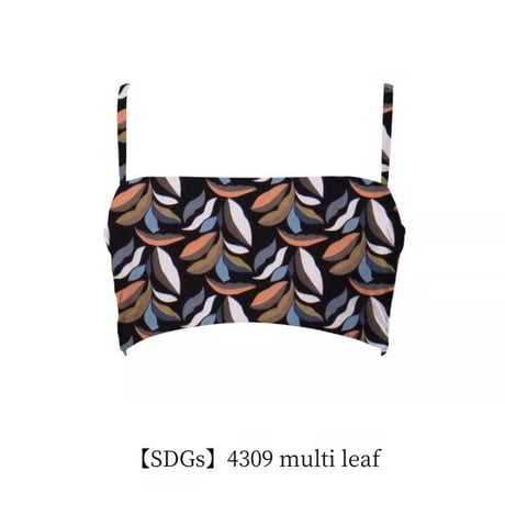 25SS/NEW チューブトップブラ　【13W07-42S】/MAKA-HOU Surf　Tubetop Bra