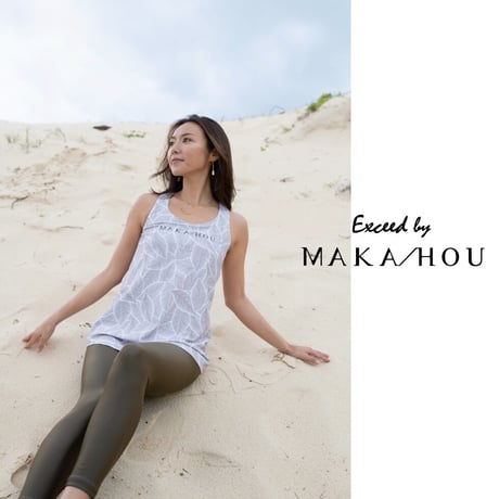 25SS/NEW パット付きタンクトップ　【14W05-32S】Exceed/ 　Tank top