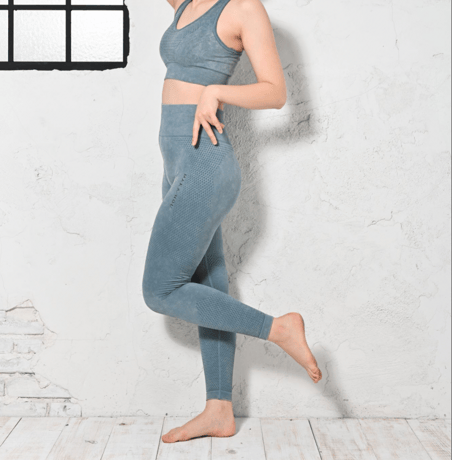 YOGA LEGGINGS　/ヨガ・フィットネス　レギンス/　MAKA-HOU　【71W18-12S】