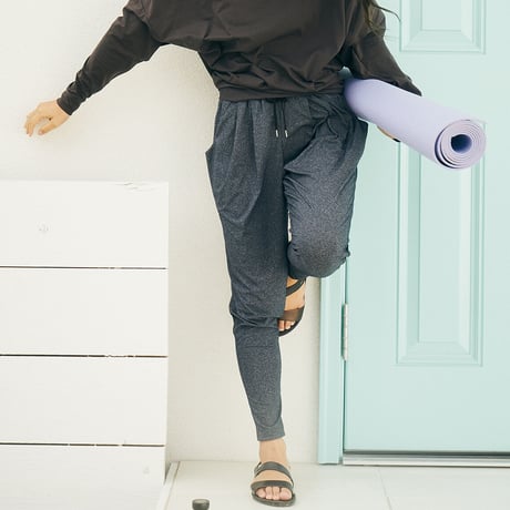 ヨガパンツ　【42W02-02A】/MAKA-HOU　Yoga Pants