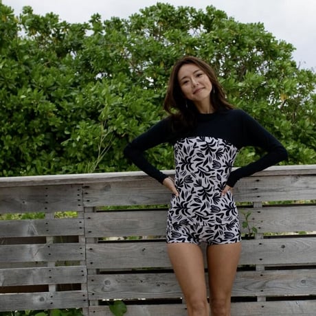 25SS/NEW ラッシュガード【11W17-32S】/MAKA-HOU Surf 　Rash guard