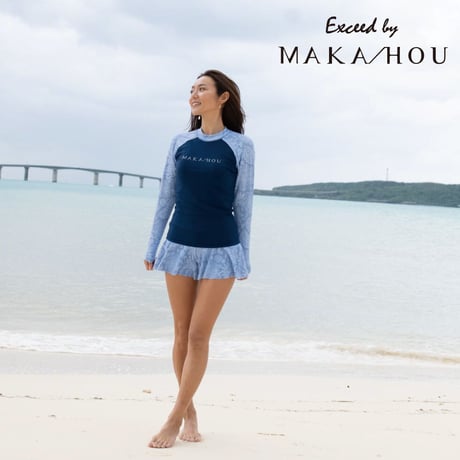 25SS/NEW　インナーブラ付きラッシュガード　【11W11-12S】Exceed/ 　Rash Guard