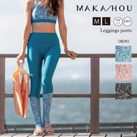 サーフヨガレギンスパンツ　【71W22-32S】MAKA-HOU Rash Leggings pants