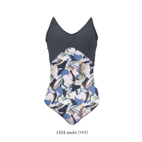 25SS/NEW ワンピース水着　【24W07-22S】/MAKA-HOU Surf　One-piece