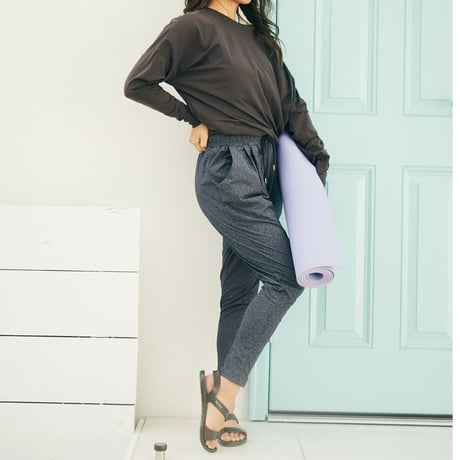 ヨガパンツ　【42W02-02A】/MAKA-HOU　Yoga Pants