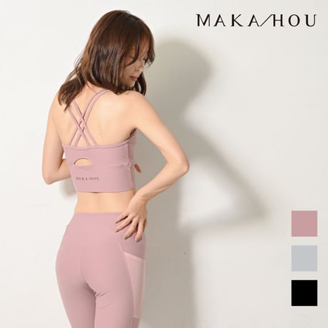 25SS/NEW 水陸両用 スイム＆ヨガブラ　【13W10-22S】/MAKA-HOU 　Sports Bra