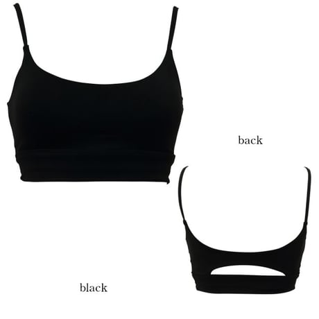パット付きブラトップ 【20W06-02S】　MAKA-HOU/　 Bra top