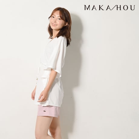 海でサクッと羽織れるUVチュニック【12W16-22S】/MAKA-HOU