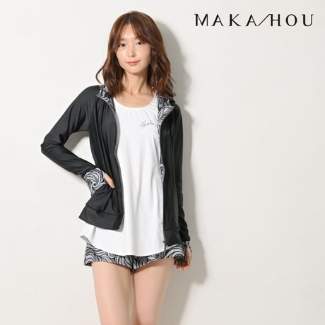 ラッシュパンツ（サーフパンツ）　【41W07-32S】MAKA-HOU rush pants
