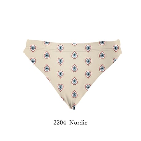 25SS/NEW　ブラジリアンビキニパンツ　【40W03-12S】/MAKA-HOU Surf　Brazilian Bikini pants