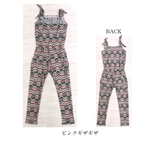 オールインワン水着　【26K01-91S】mini-makahou ☆Rash Guard All in one