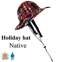 撥水ハット（防水バック付き）　【96U02-02S】MAKA-HOU/ Waterproof Hat