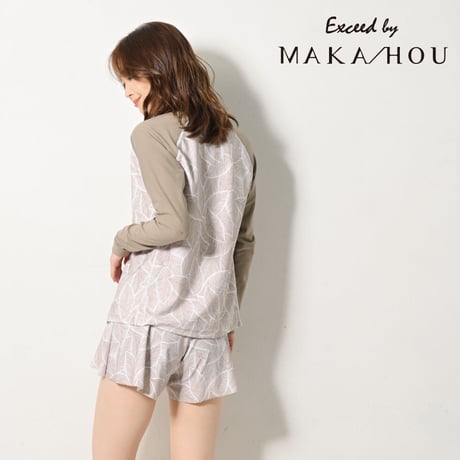25SS/NEW　前ZIPラッシュガード　【11W12-12S】Exceed/ 　Zip Rash Guard
