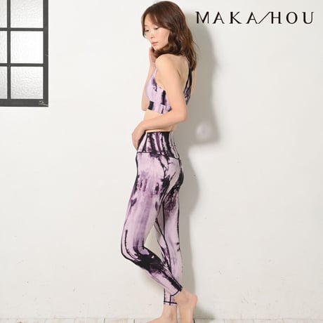 YOGA Leggings　/ヨガ・フィットネス　レギンス/　MAKA-HOU　【71W17-12S】