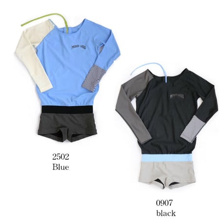 ラッシュパンツ1体型水着　【21W17-81S】MAKA-HOU Rash Guard with Hot Pants