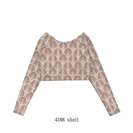 25SS/NEW　バックリボンラッシュガード 【11W18-52S】MAKA-HOU Surf / Back ribbon Rashguard