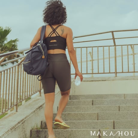 シーンに合わせ、単品でも楽しめる! フィットネス水着３点セット　【1451W01-22S】/MAKA-HOU 　Fitness swim wear